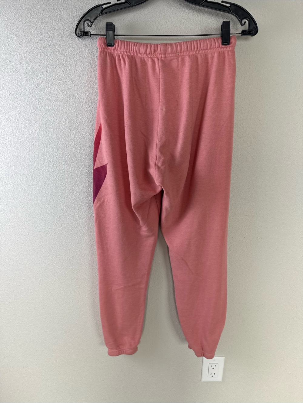 Aviator Nation Bolt Fade Sweatpants Pants Petal/Pink Purple Casual Women’s Small - Picture 10 of 13